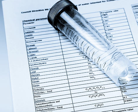 chemical test of drinking water chemical test of drinking water